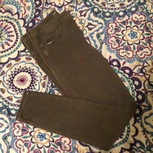 Green American Eagle Super Stretch Jegging Pants